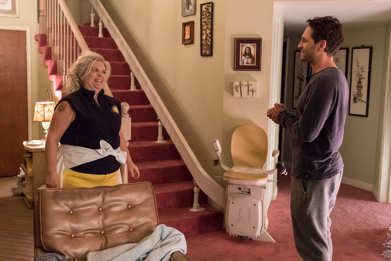 Paula Pell and Glenn Howerton